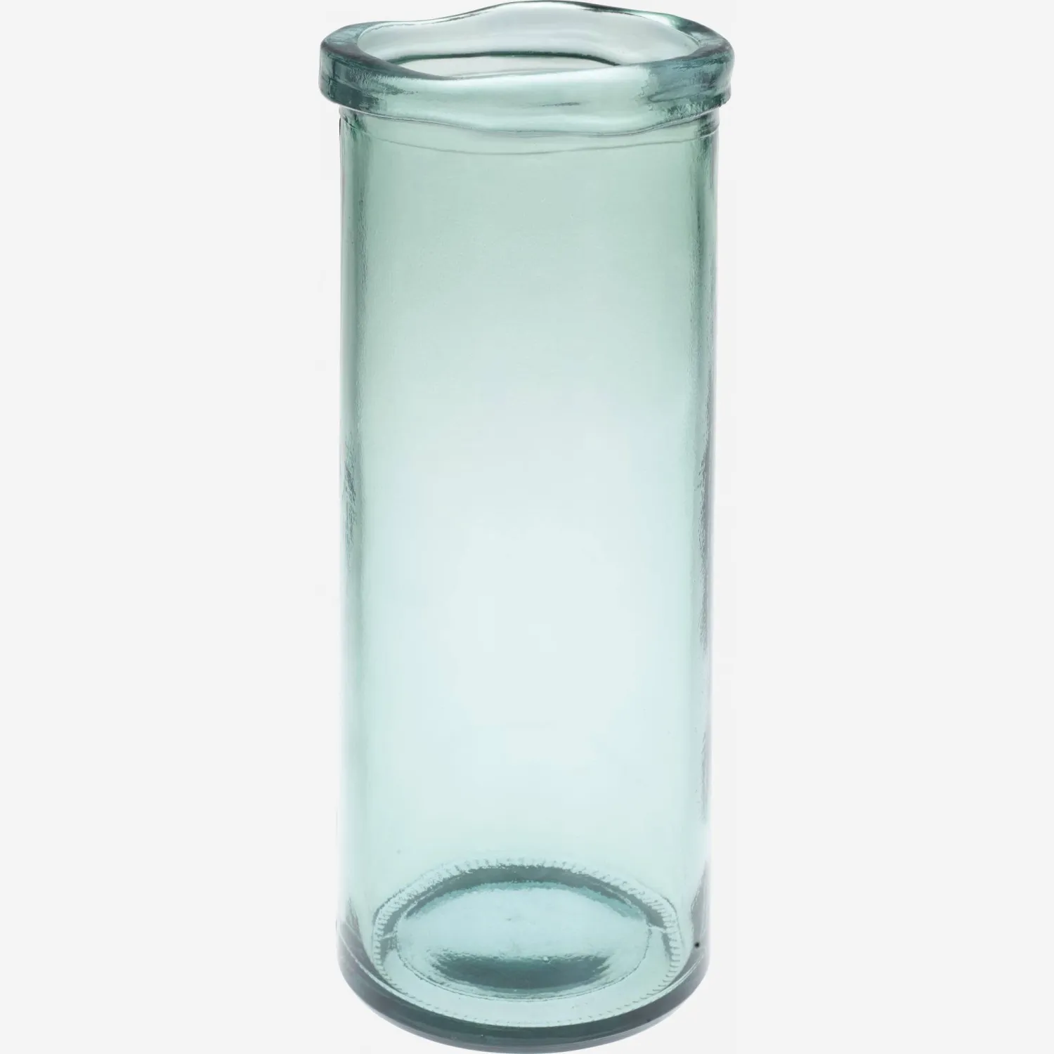 Vase aus Recyclingglas - 36 cm