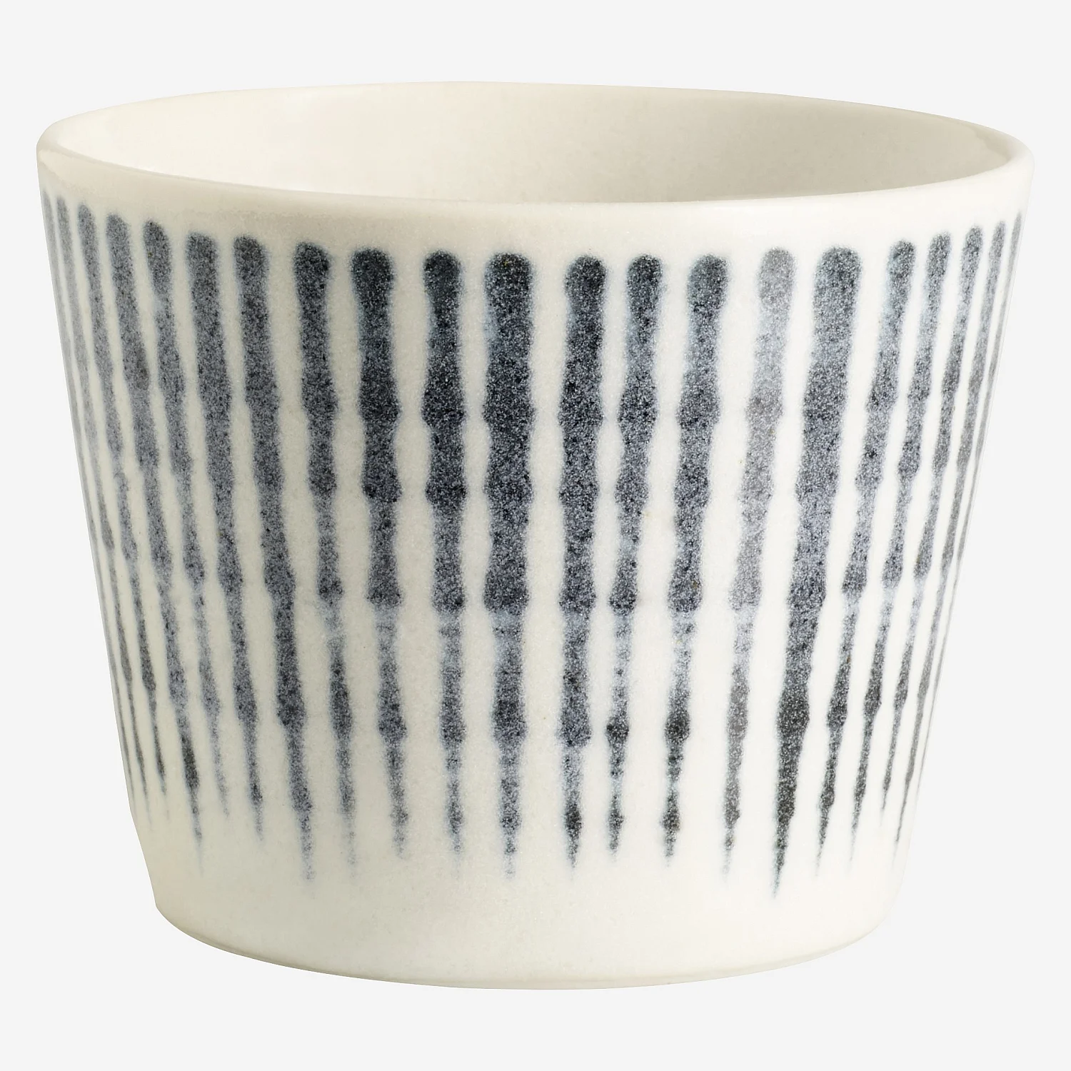 Tasse en porcelaine - Lignes bleues - 180 ml - 2