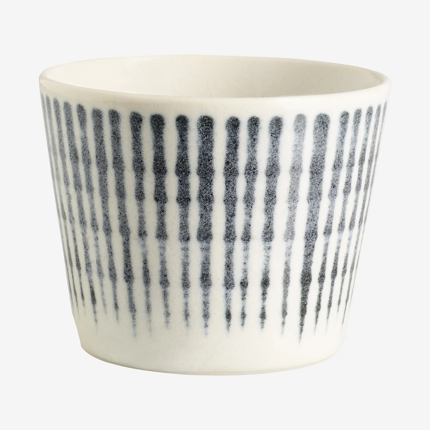 Tasse en porcelaine - Lignes bleues - 180 ml - 2