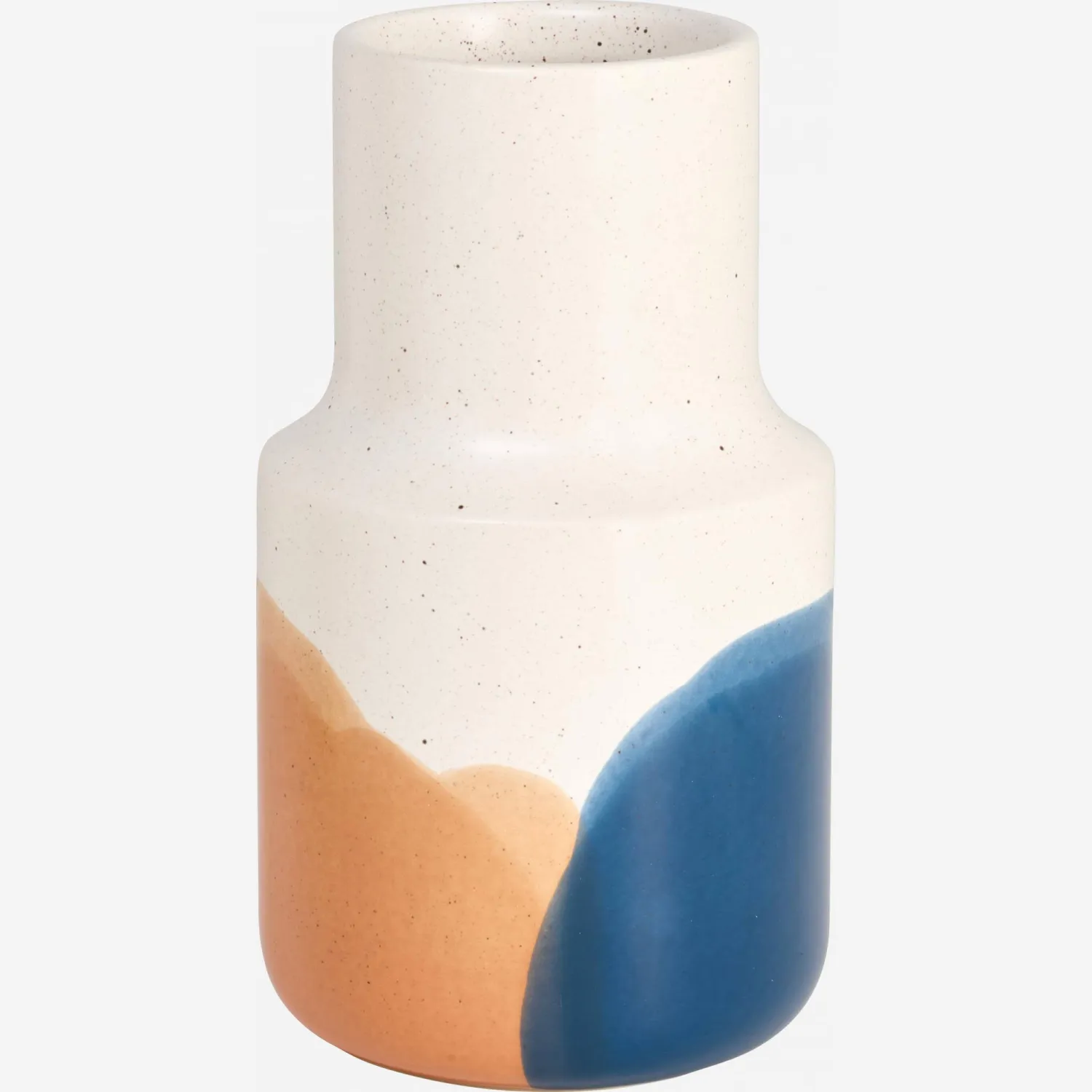 Vase en faïence peint à la main - 23 cm