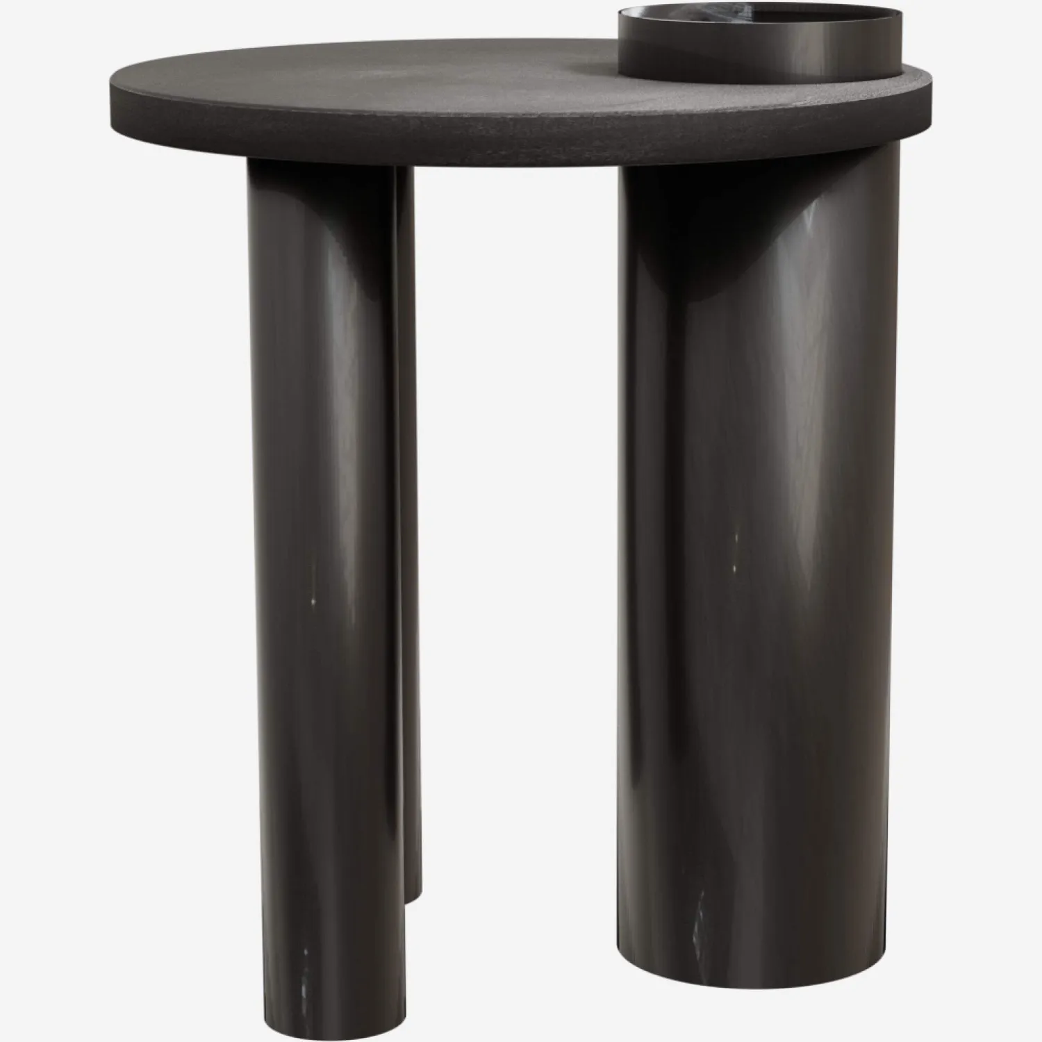 Mesa auxiliar de aluminio - Gris - Design  by Studio Habitat