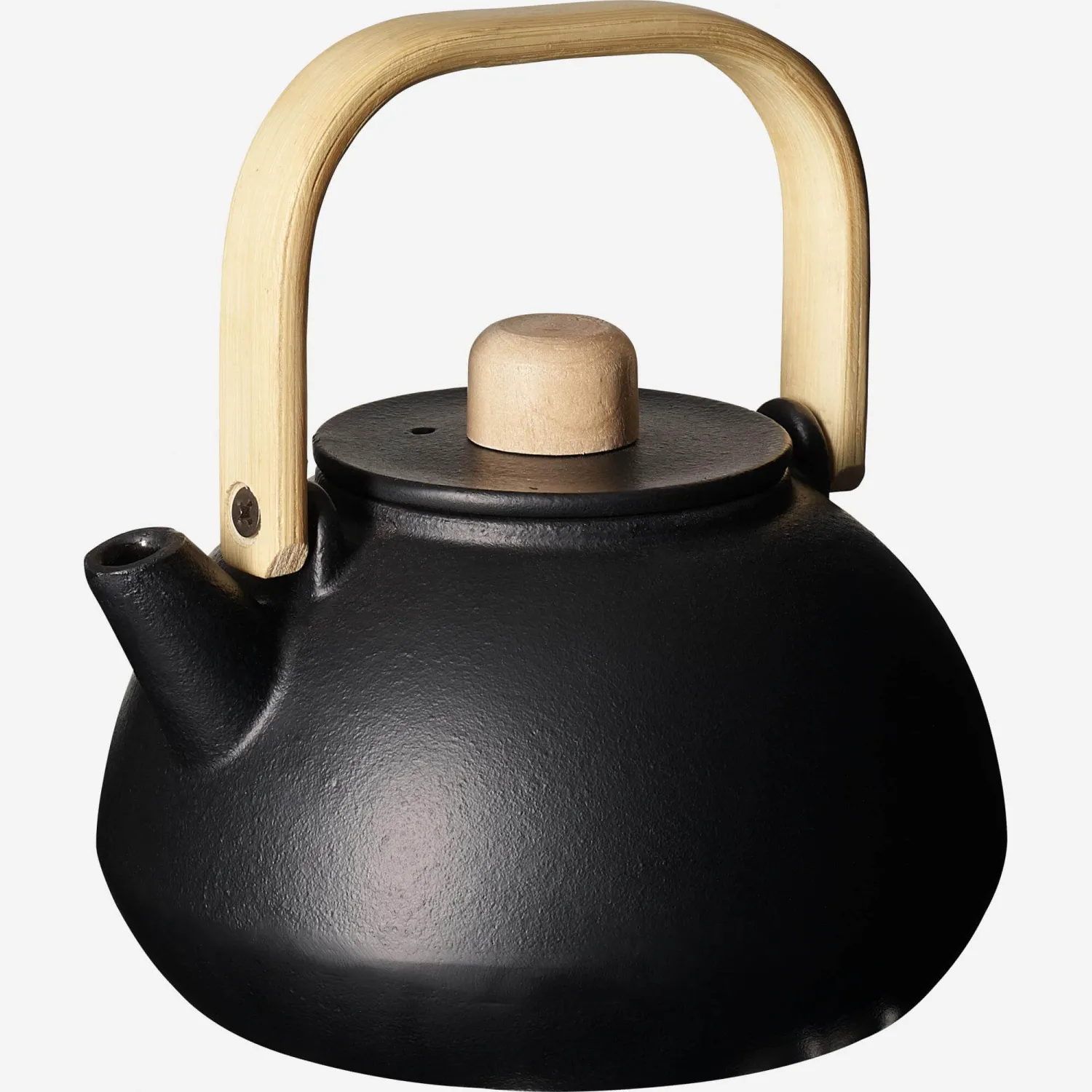 Théière en fonte - 0,9 litre - Noir