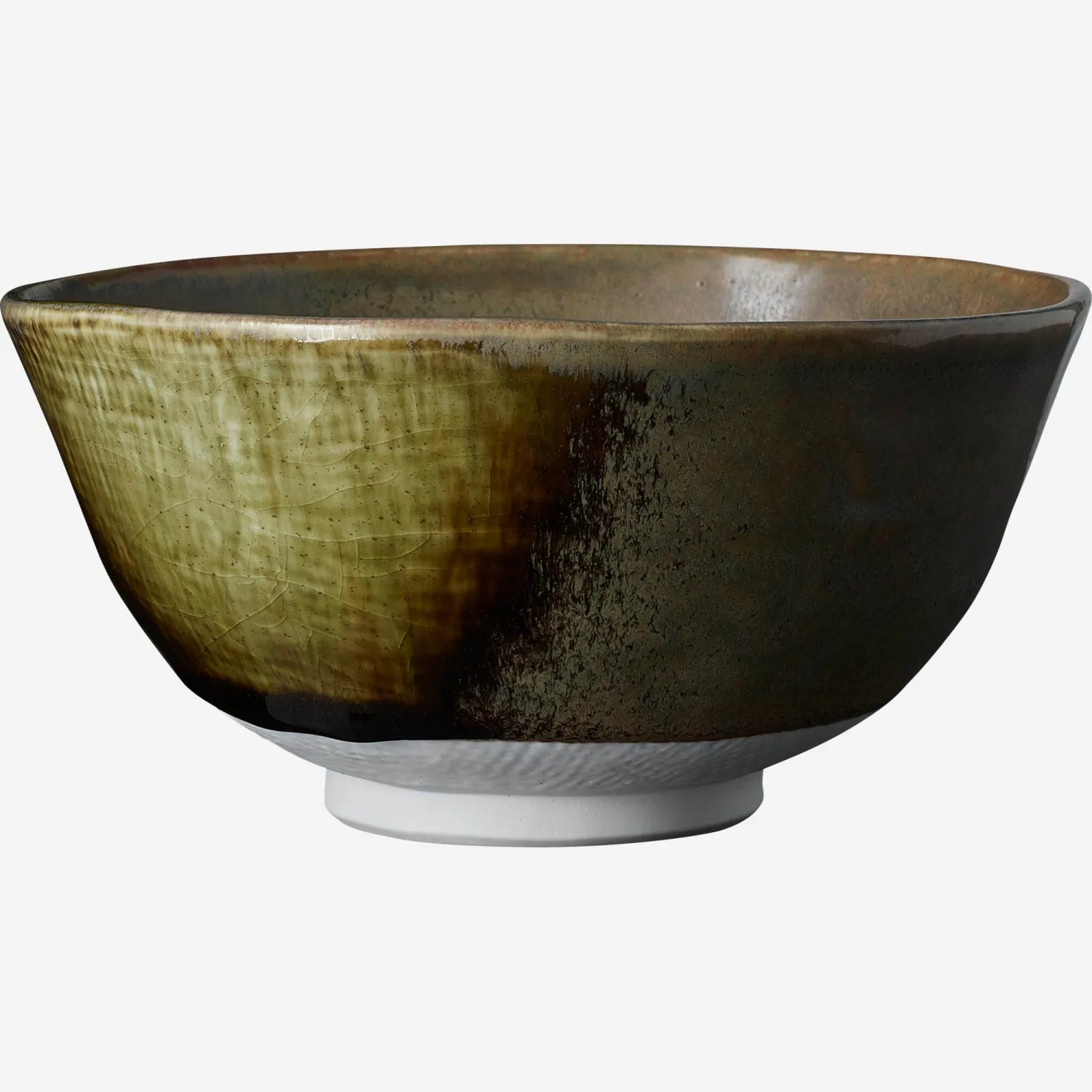 Bol en grès - 16,5 cm - Vert