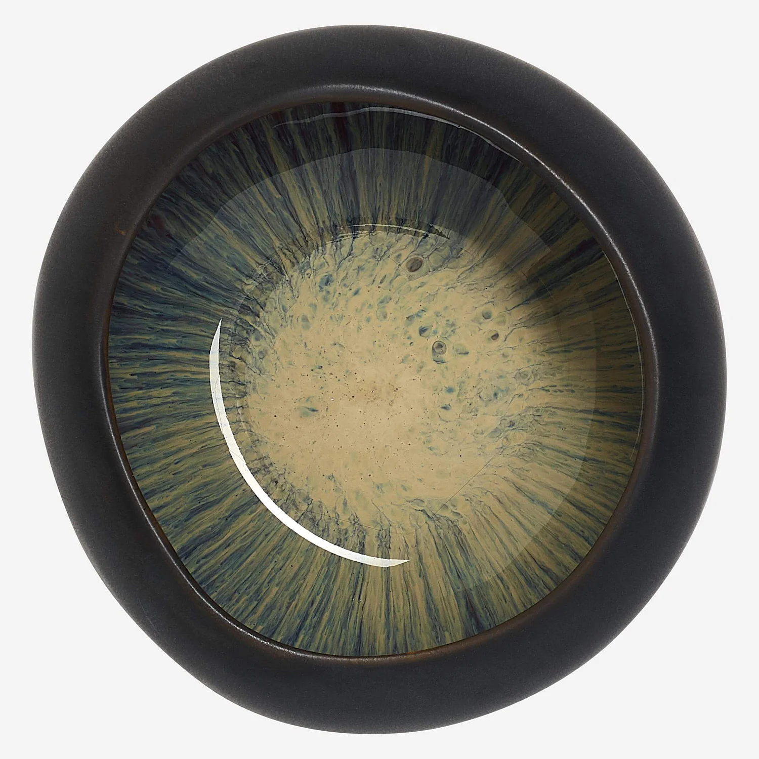 Bol en grès - 13,5 cm - Noir - 1