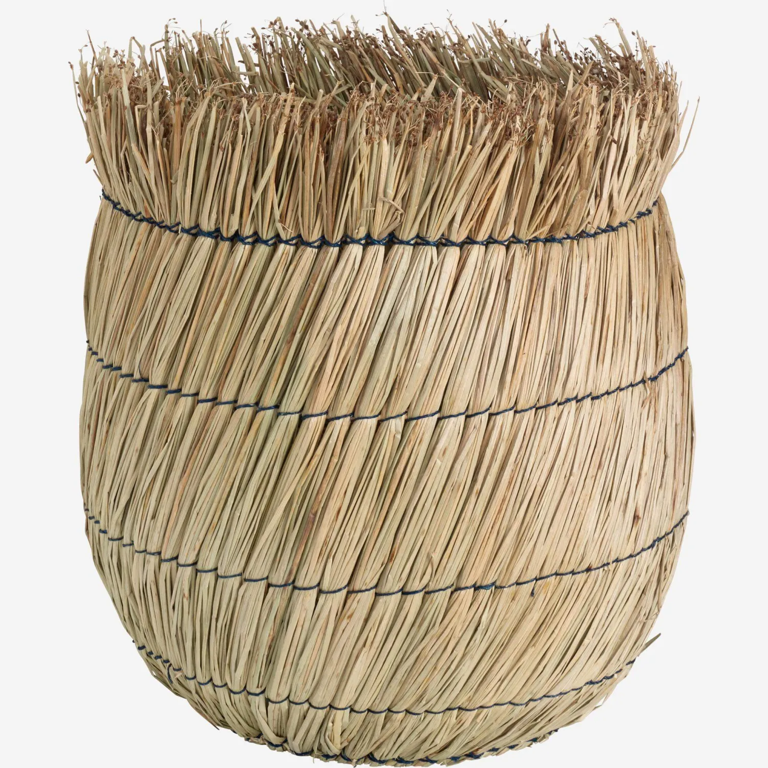 Panier en mendong - 47,5 x 55 cm