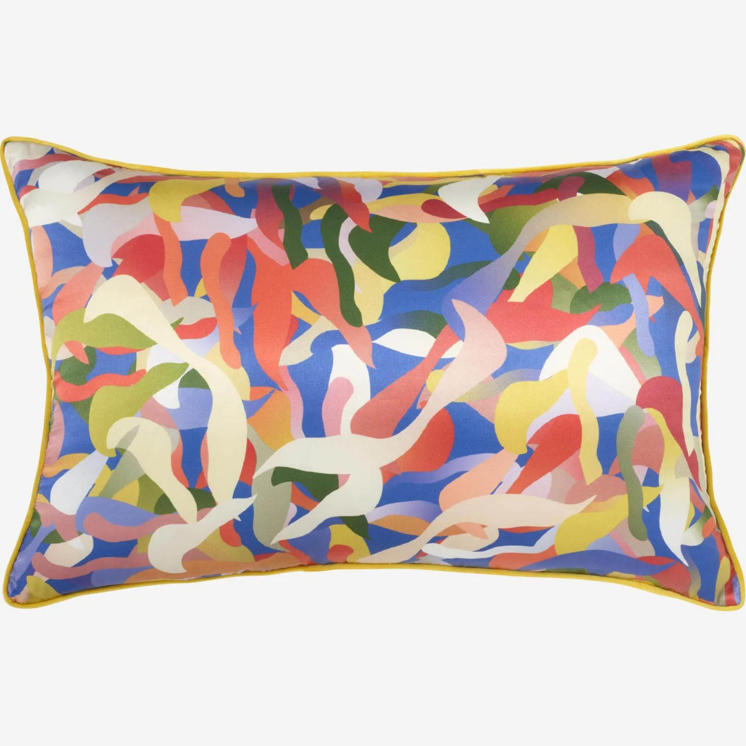 Coussin en soie - 40 x 60 cm - Motif by Floriane Jacques