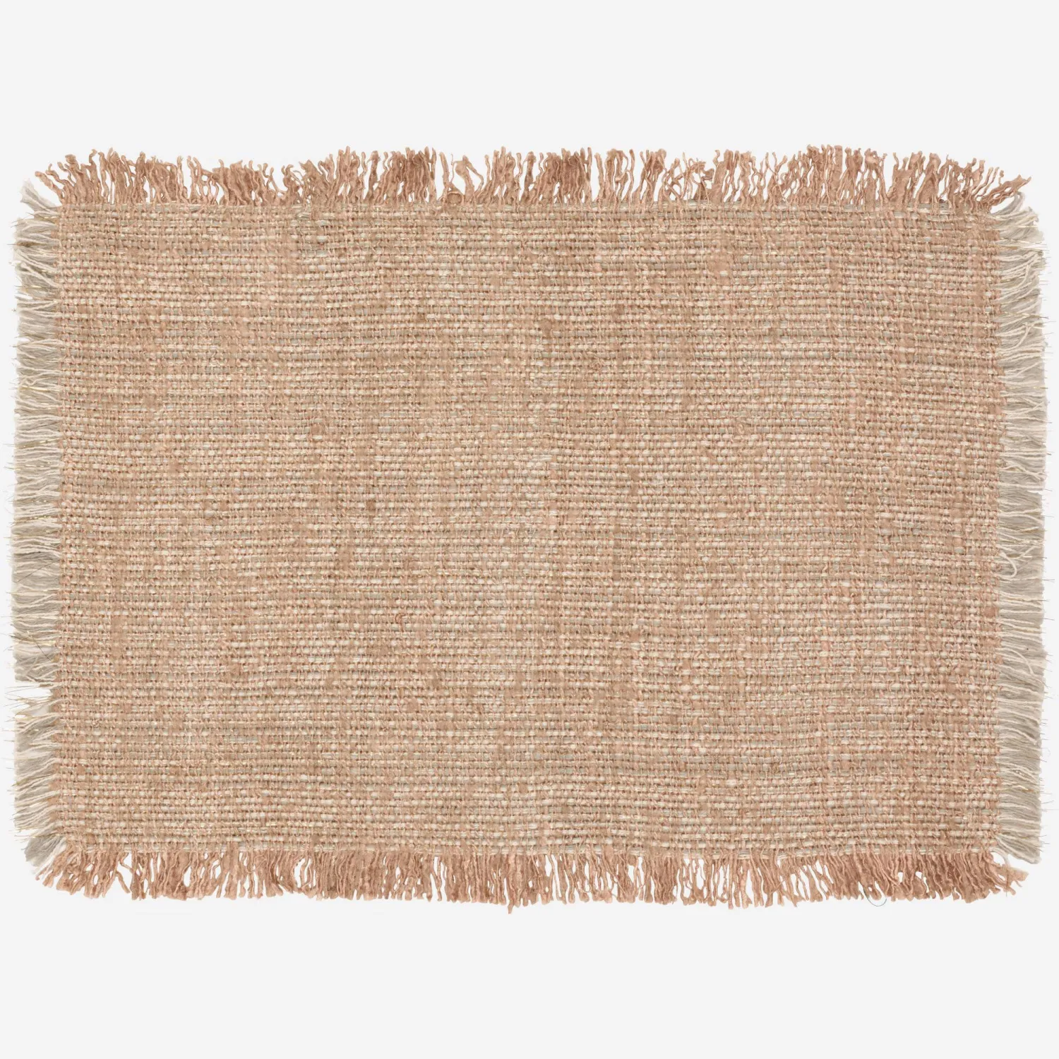 Lot de 2 sets de table réversible - 33 x 48 cm - Naturel