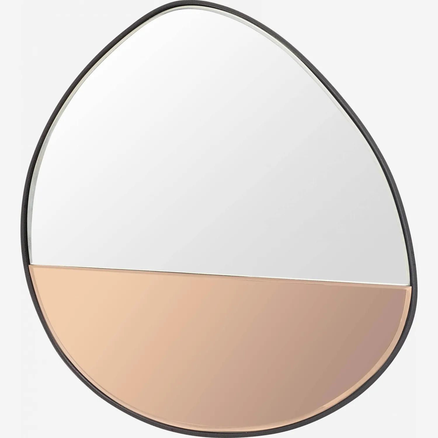 Miroir forme organique - 25 x 22 cm