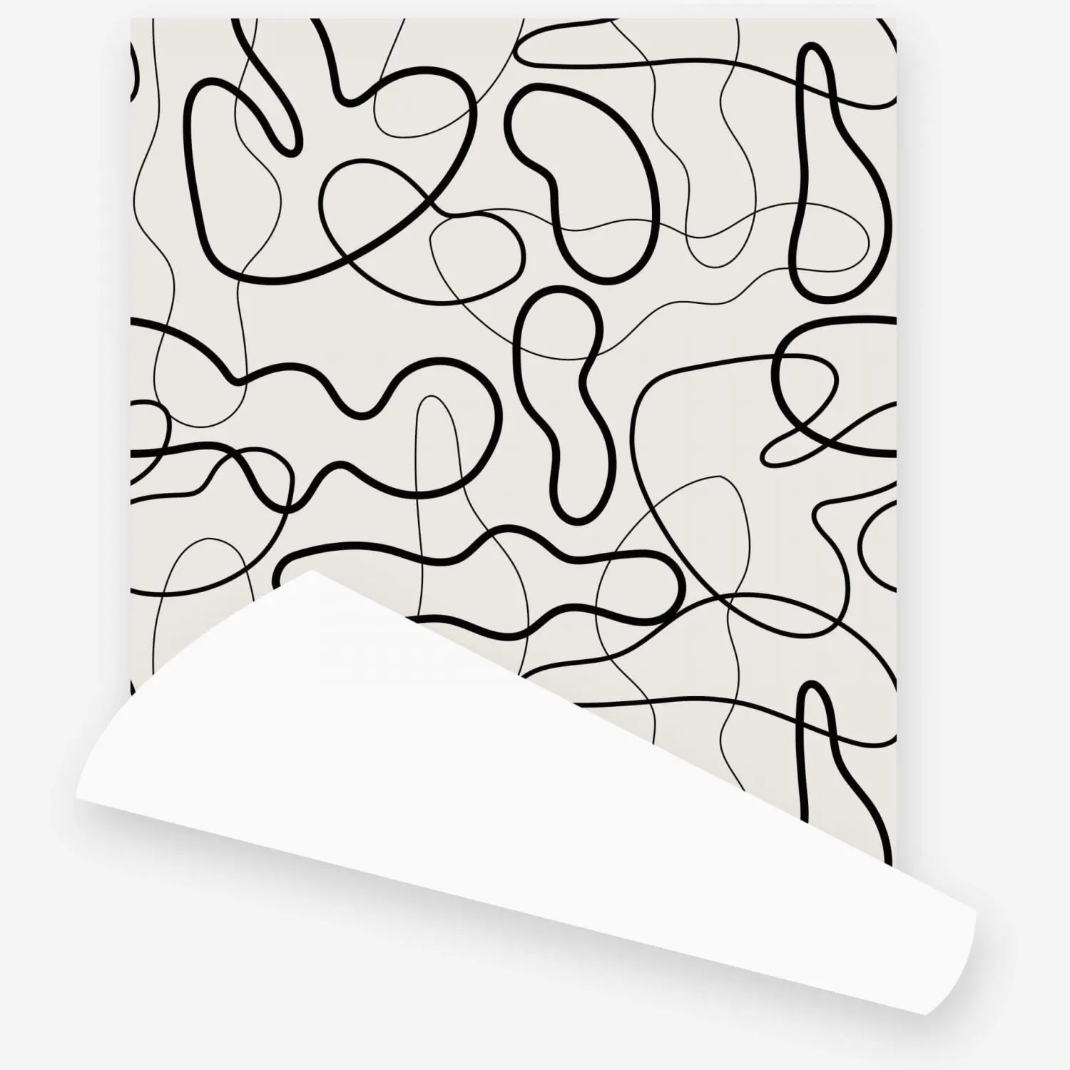 Rouleau de papier peint intissé - Motif - Design by Floriane Jacques