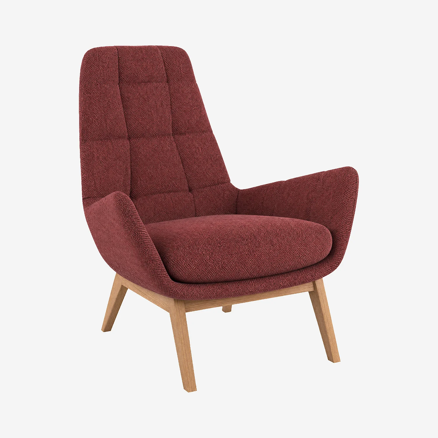 DENA/FAUTEUIL COPP ROUGE CHENE  - 1