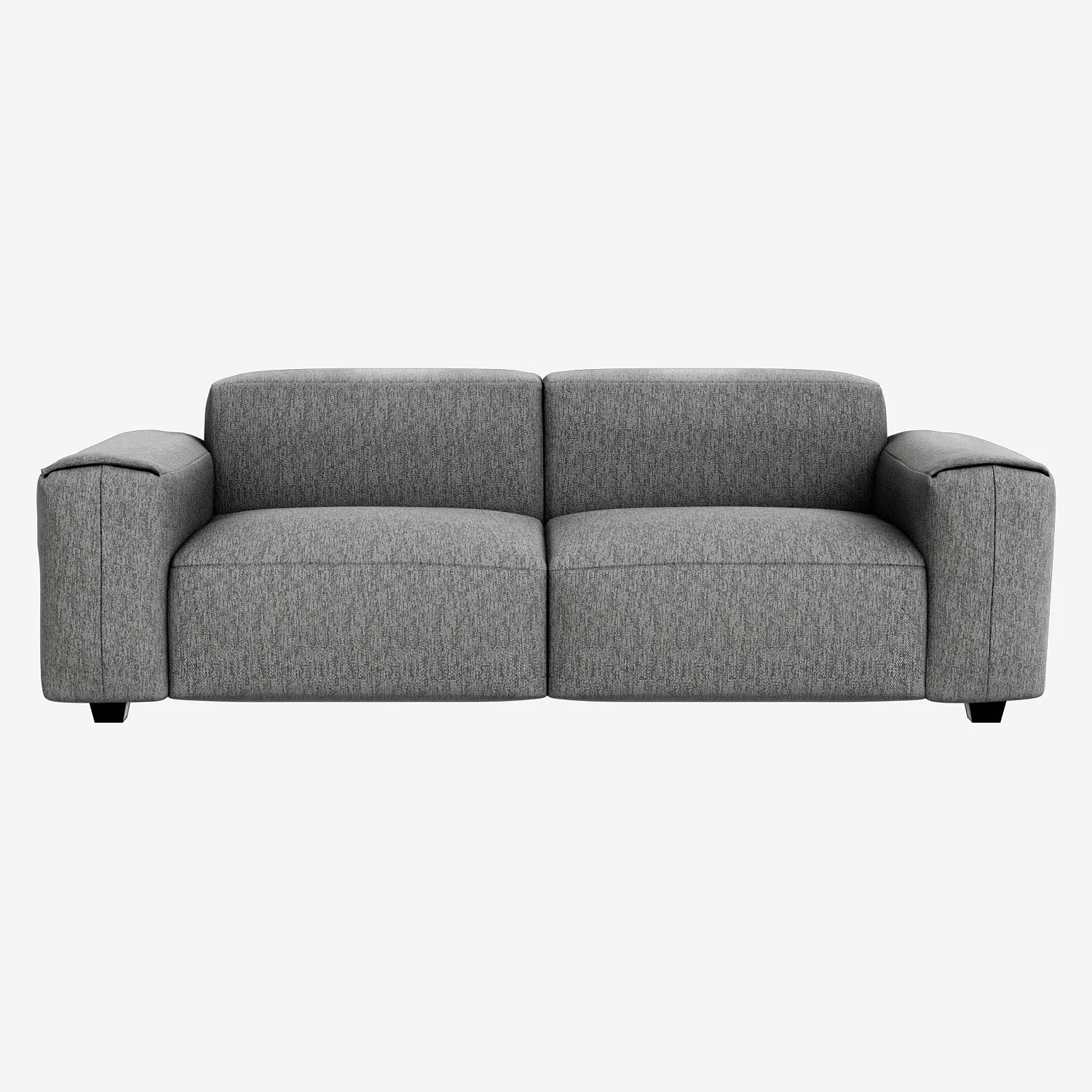 3-Sitzer-Sofa mit Copparo-Stoffbezug - Schiefergrau - 1