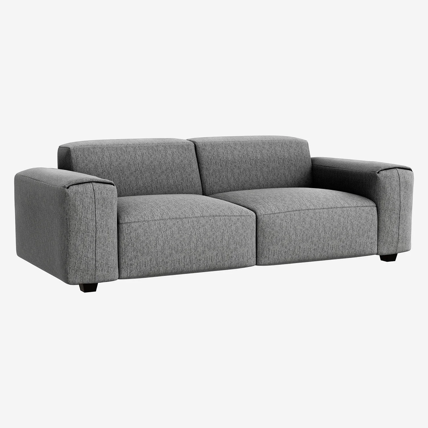 3-Sitzer-Sofa mit Copparo-Stoffbezug - Schiefergrau - 3