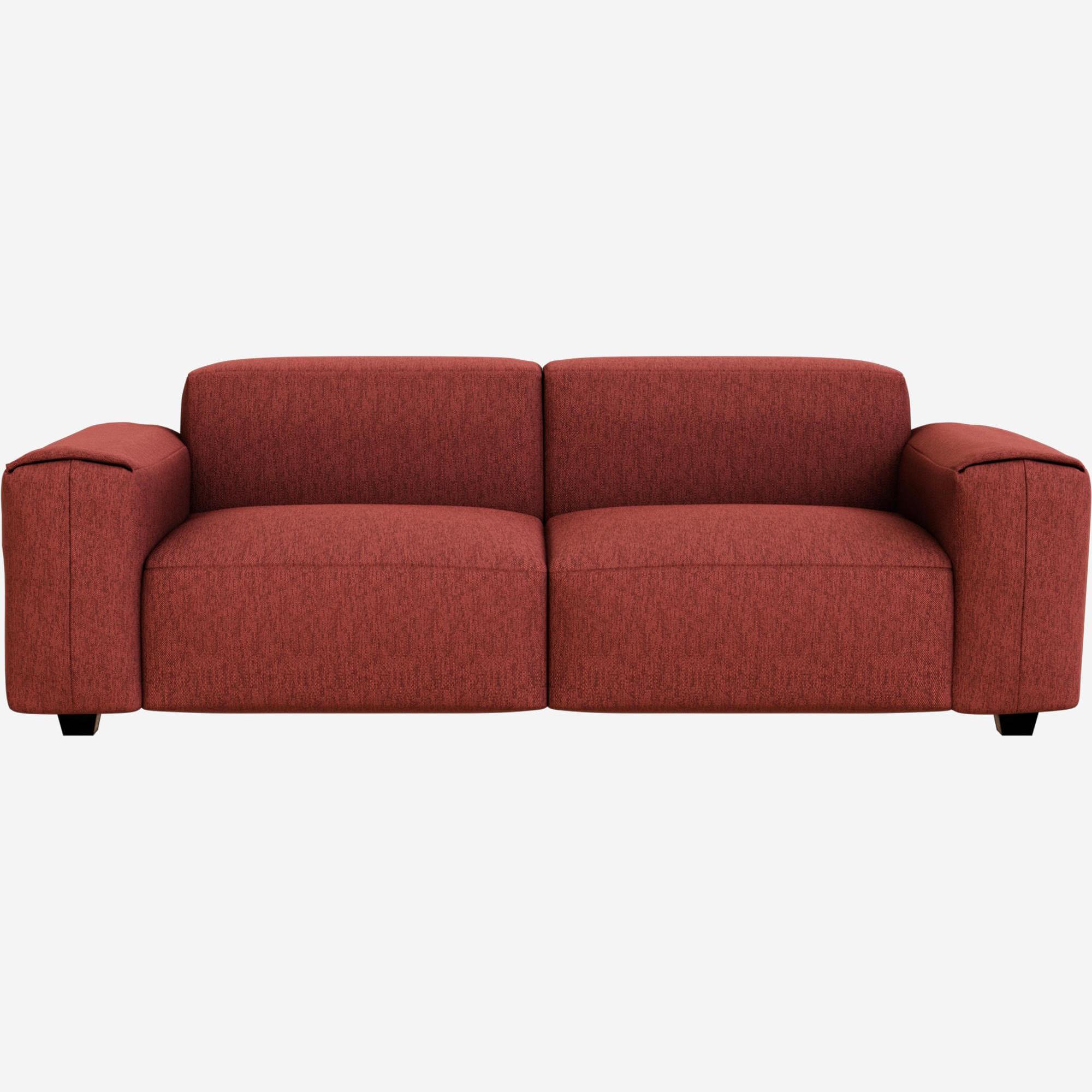 Copparo Fabric 3-seater sofa - Red