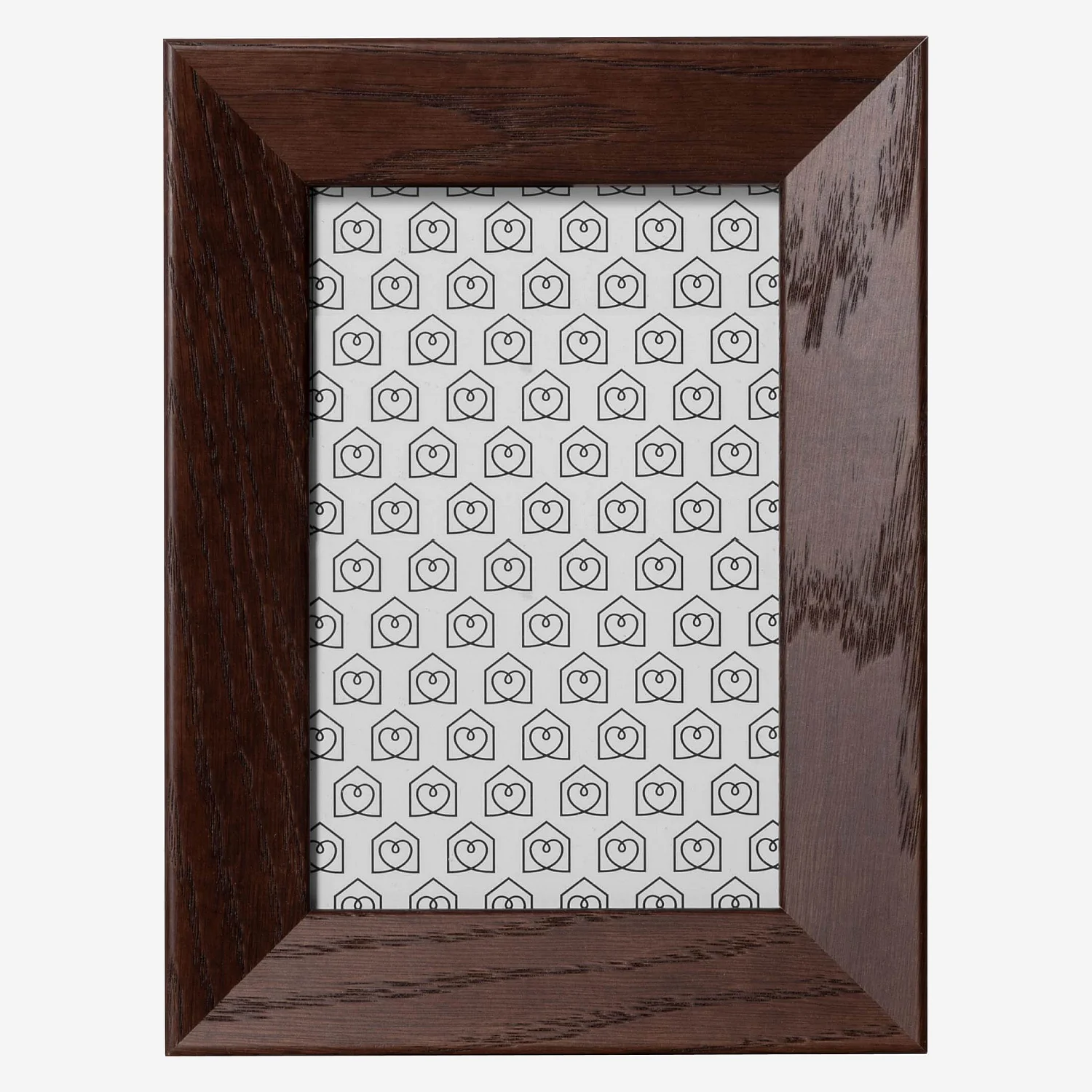 Cornice in legno - 10 x 15 cm - Wengue - 2