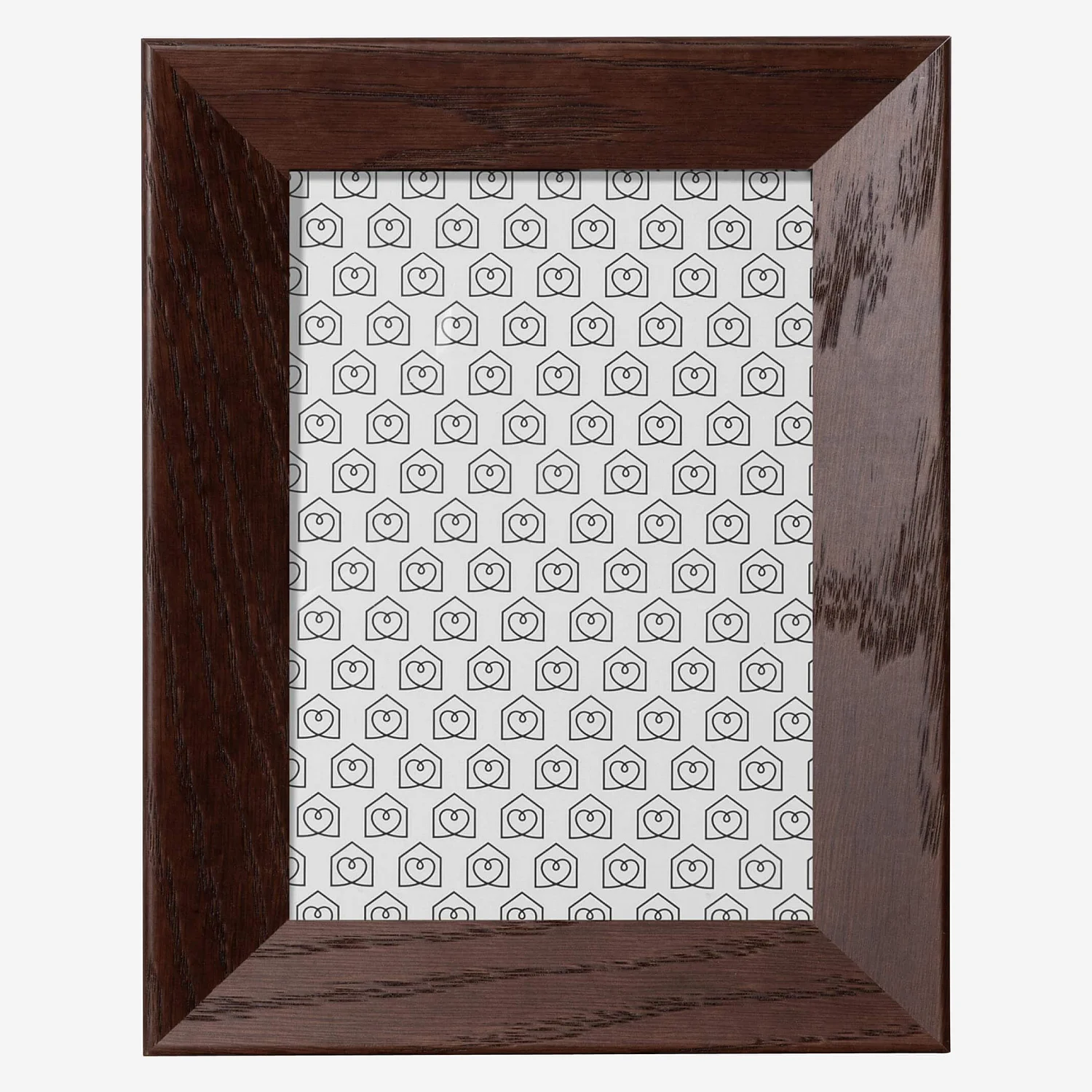 Moldura de mesa de madeira - 13 x 18 cm - Vengué - 2