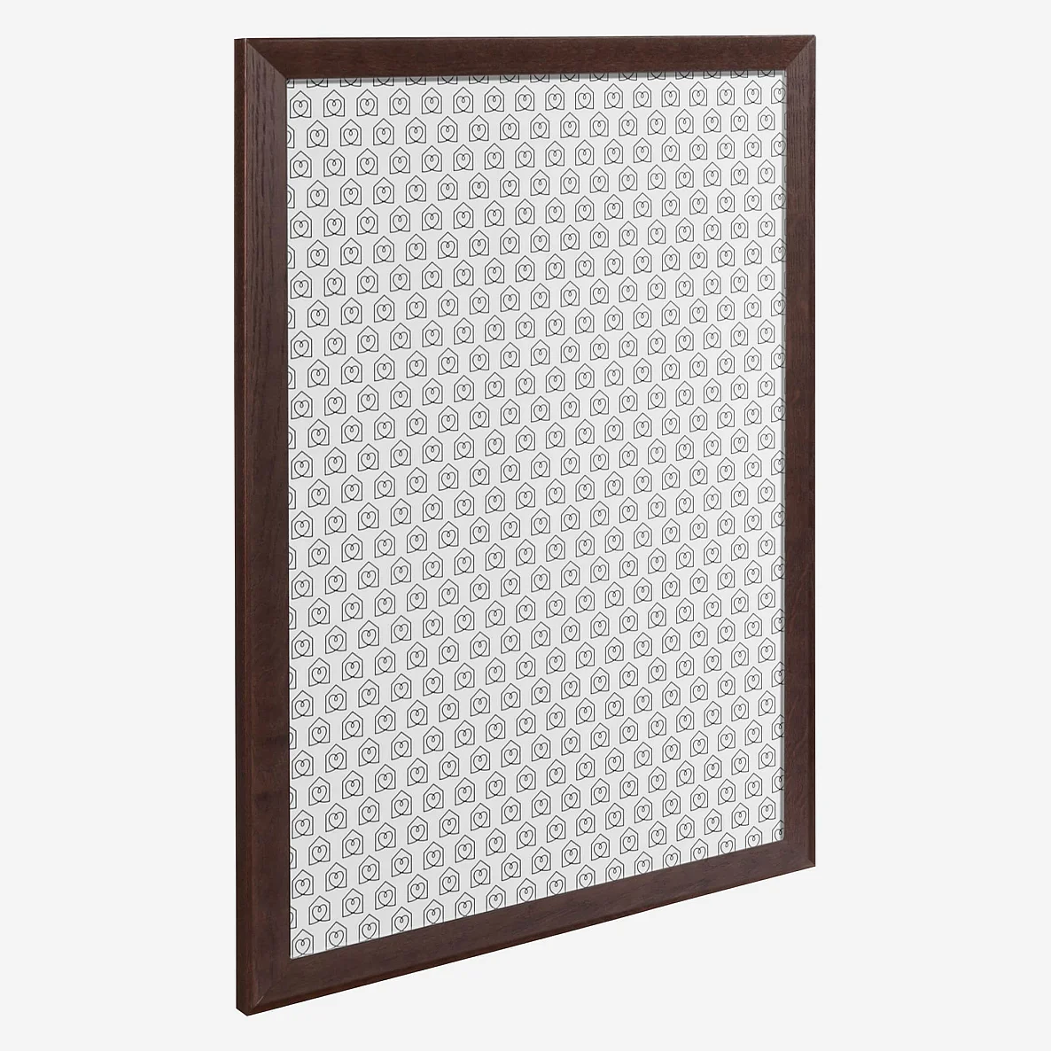 Moldura de parede de madeira - 40 x 50 cm - Vengué - 2