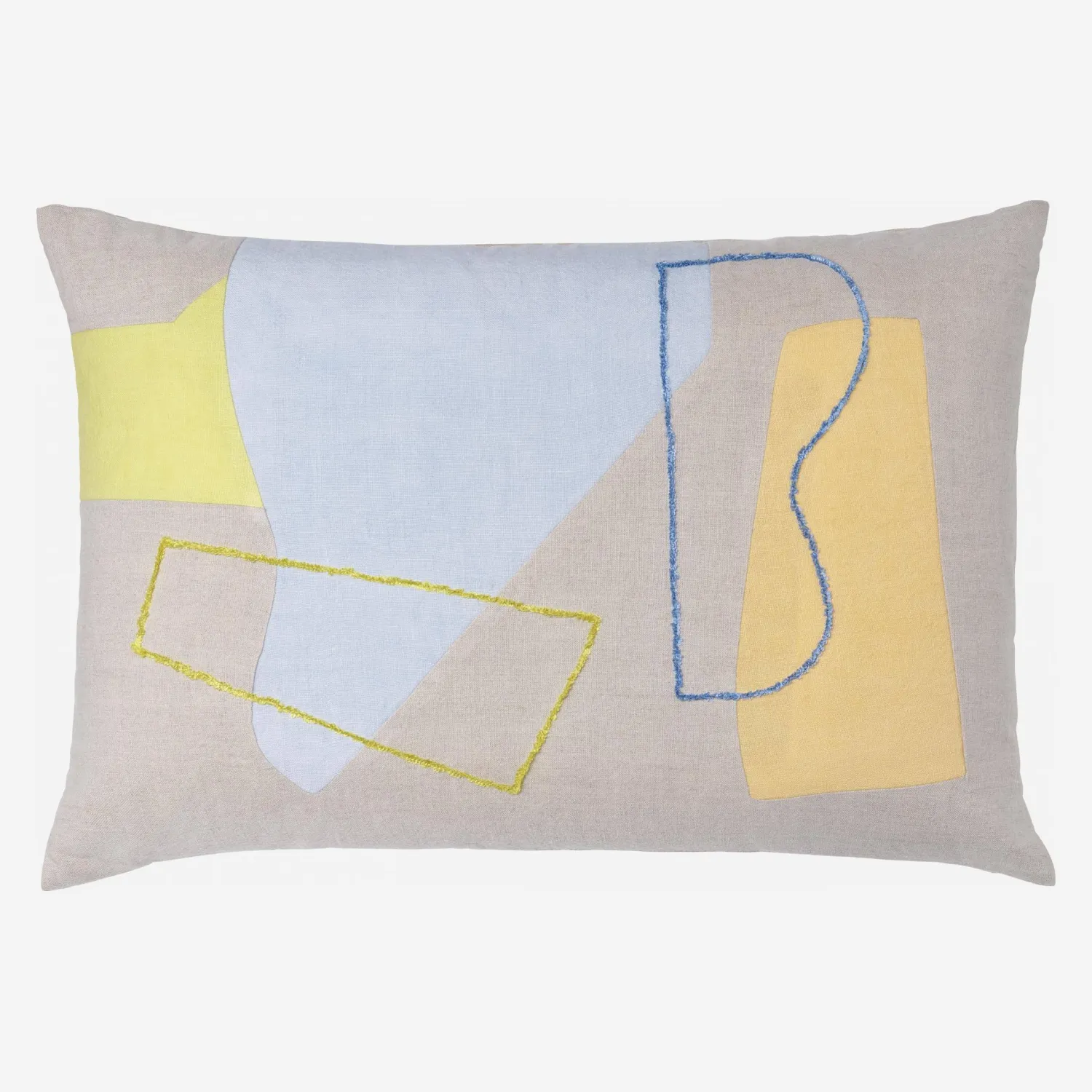 Coussin en lin - 40 x 60 cm - Motif by Floriane Jacques - 1